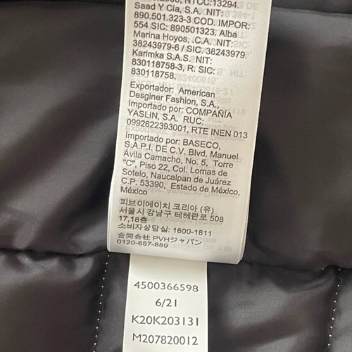 Calvin Klein women's down vest cream size small like new