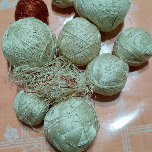 Threads for lace and crochet making used, vintage batch