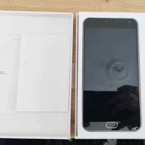 Meizu M2 Note smartphone used, 16GB, gray, Android