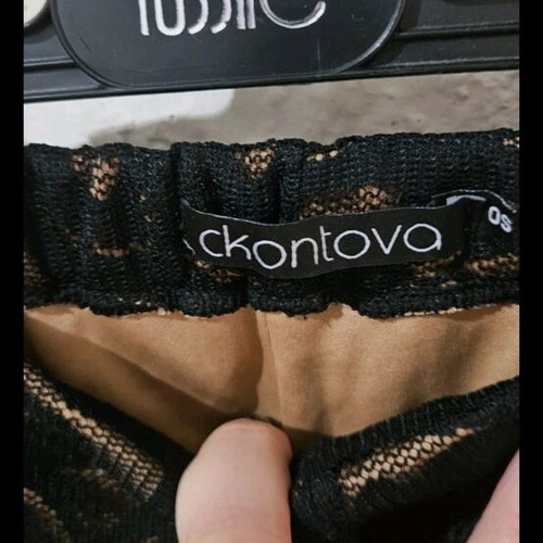 Lace pants like new, size small, black