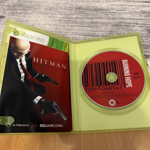 Hitman Absolution Xbox 360 game, non-functional