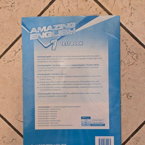 Hamilton House Amazing English 1 English Book used