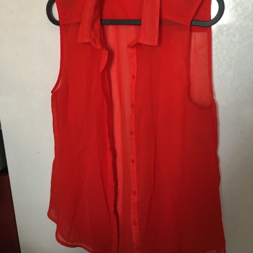 T-shirt see through coral