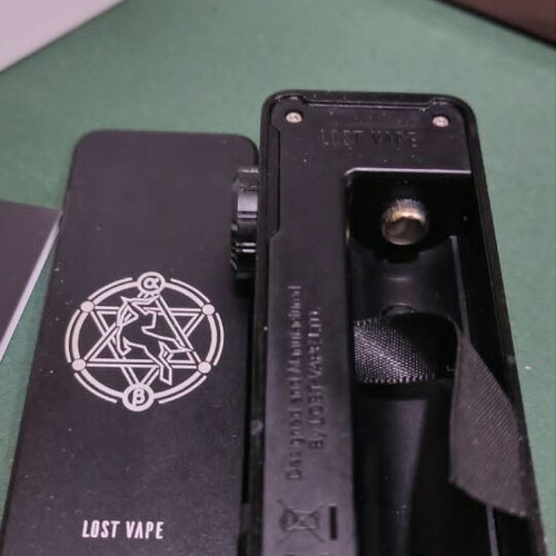 Centaurus M100 Mod Lost Vape like new, full black aluminum