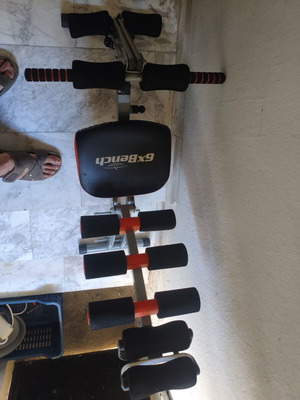 Techfit Total Ab Crunch gym bench like new