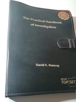 Kelvin topset Practical handbook of investigation like new, English