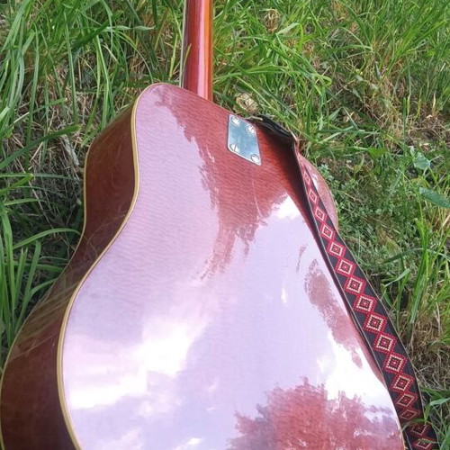 ECO Italia 12-String Guitar like new with decorated strap