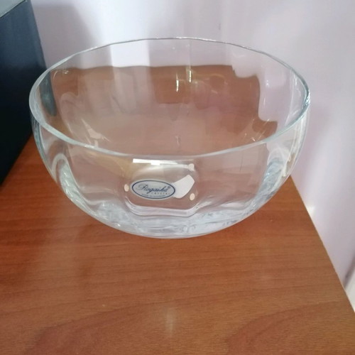 Rogaska crystal fondue bowl 55 cm new