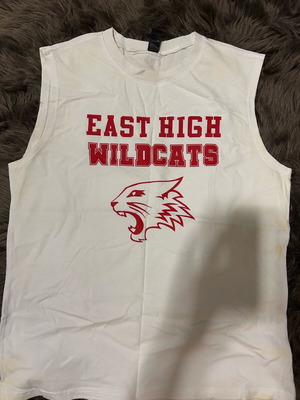 High School Musical Sleeveless Shirt like new
