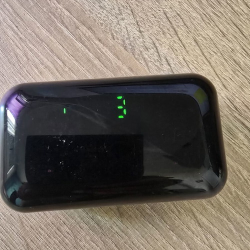 Bluetooth TWS F9 wireless earbuds used, digital LED display