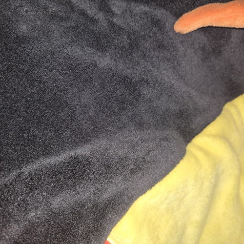 Purple lilac mermaid blanket and black flame blanket