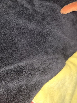Purple lilac mermaid blanket and black flame blanket