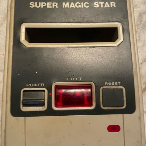 Super Magic Star console used with one game included
