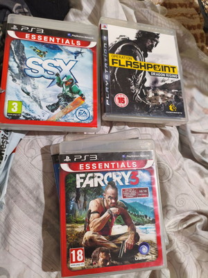 Παιχνίδια PlayStation 3 πακέτο σαν καινούργια, είδος δράσης