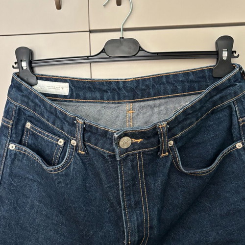 Zara high-waist dark blue jeans like new, size XL