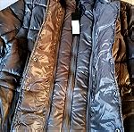  ΚΑΙΝΟΥΡΓΙΟ Ανδρικό μπουφάν (puffer jacket) μεταλλικό μπεζ (Sz L) Notting Hill