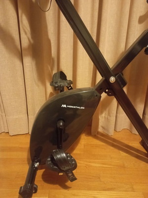 Exercise bike like new, foldable