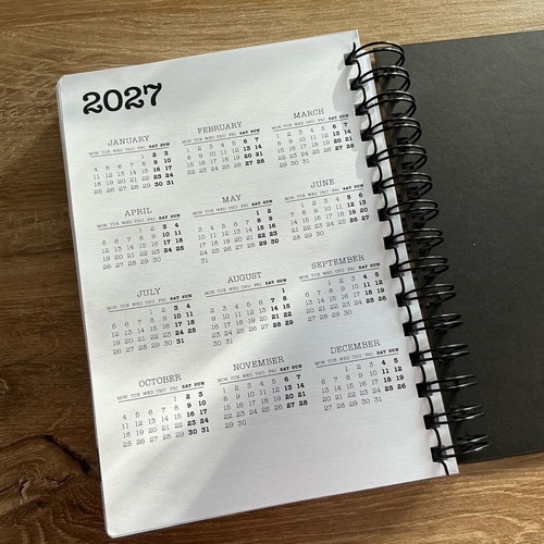 Illusions 2026 daily planner new, handmade