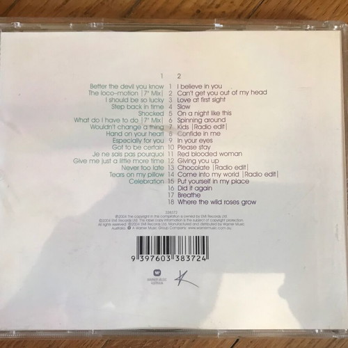 Kylie Minogue Ultimate Kylie 2-CD set like new, pop