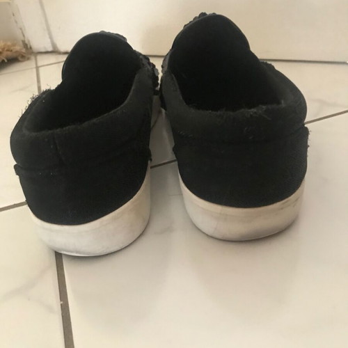 Flat shoes with sequins size 39 like new, white sole