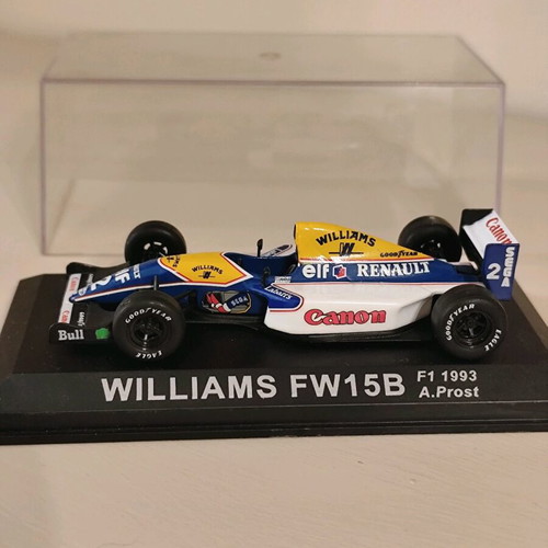 Williams FW15B F1 model 1993, A. Prost, 1/43 scale