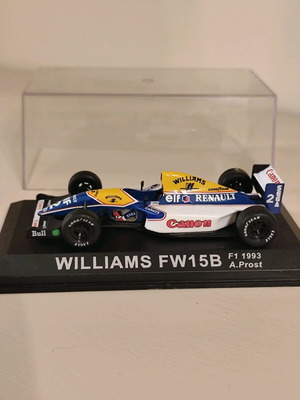 Williams FW15B F1 model 1993, A. Prost, 1/43 scale