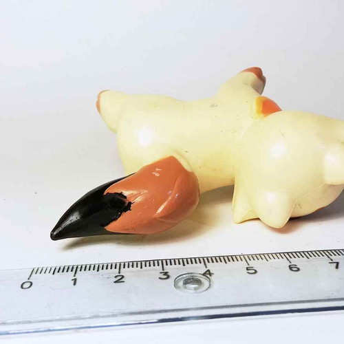 Sagwa plastic figure used with scratches and marks