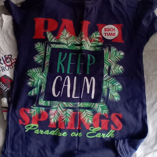 Set of 5 boys' T-shirt shirts age 10 like new, Mango