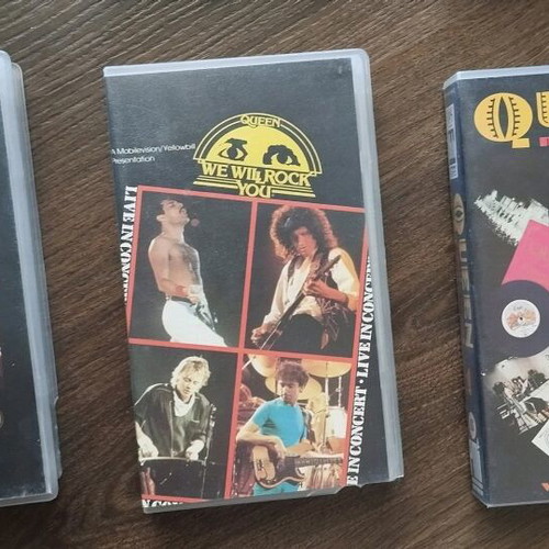 Queen 8 VHS μουσικά βίντεο Magic Years 1987-90 μεταχειρισμένα