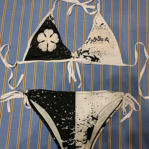 Black Clover swimsuit new, size L, polyester