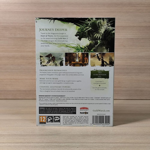 Guild Wars 2 PC used full English with paper case