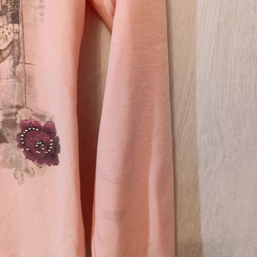 Miss Azur pink-apricot blouse used for 10 years old