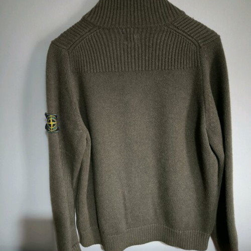 C.P Company knitted cardigan like new, green, 100% lana wool