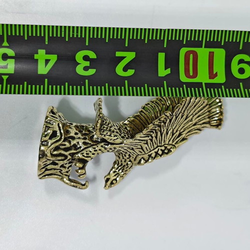Brass decorative eagle figurine like new