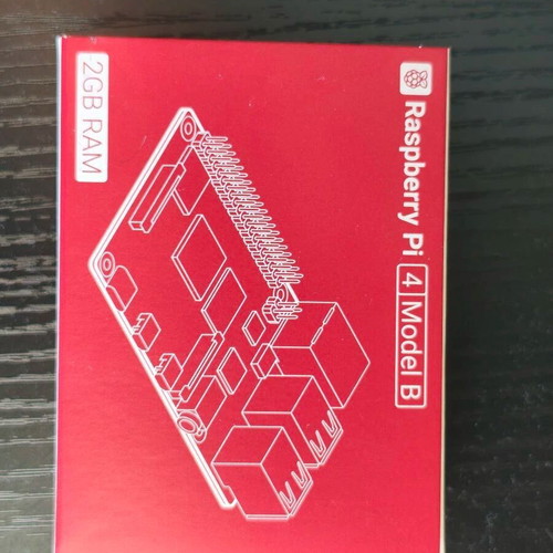 Raspberry Pi 4 Model B 2GB RAM with set of 4 heatsinks, new