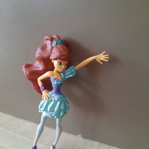 Winx Club collectible figures lot: Aisha, Tecna, Musa