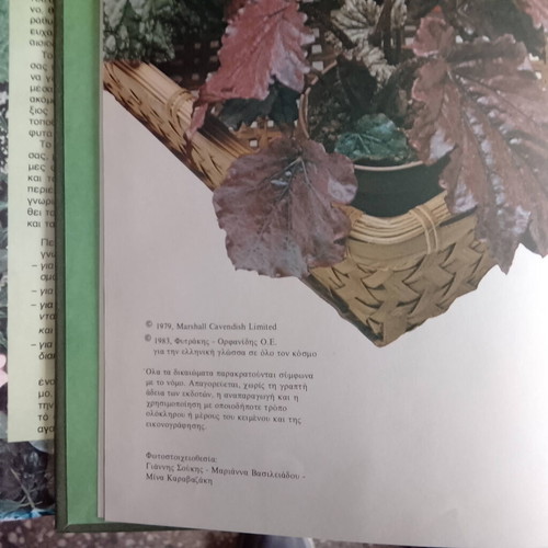 Decorative Indoor Plants Book like new