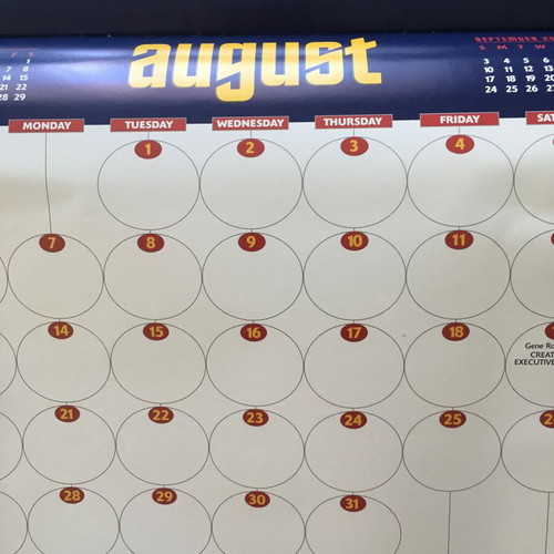 Star Trek 2000 calendar like new, Kirk & Spock, Pocket Books