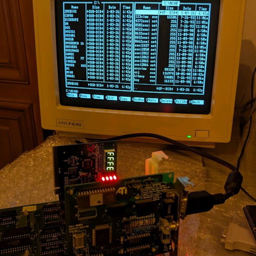ATI Small Wonder Graphics Solution Version 1 64kb ISA 8 Bit used