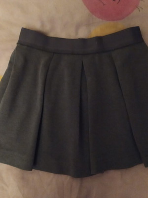 Ovs pleated skirt like new for 4-5 years old, size 110 cm, gray