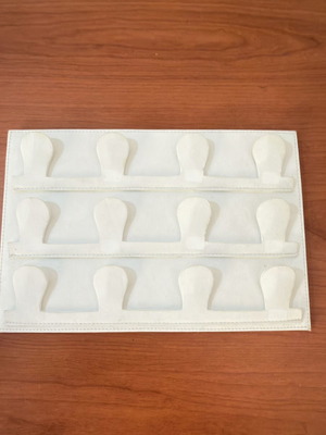 Professional ring display stand with 12 positions