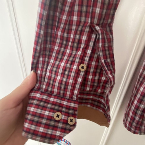Dash&Dot checkered men's shirts slim fit, size L, pack of 2, like new