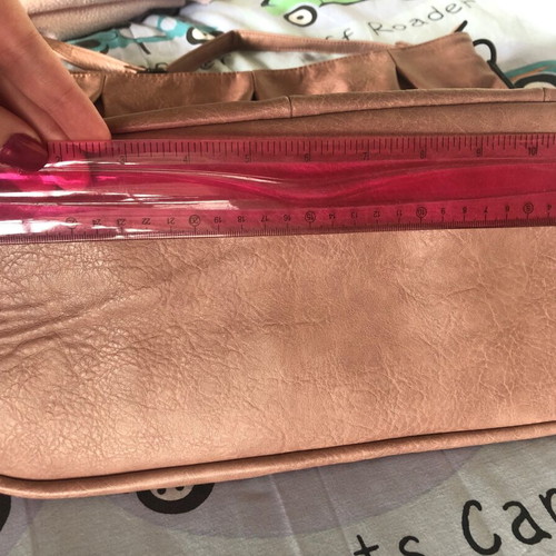 Alibi large crossbody bag new, rotten apple color