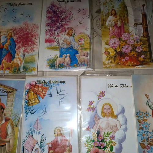 Easter cards new with Jesus designs in envelopes