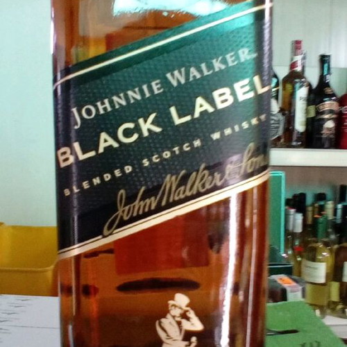 Johnnie Walker Black Label 12 Year Old new whiskey