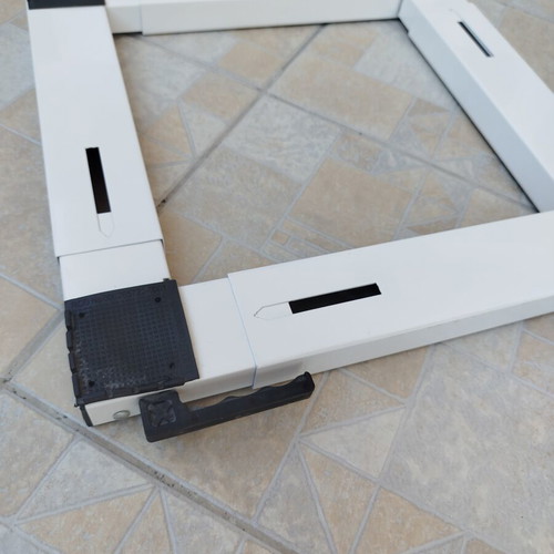 Washing machine dryer roller base