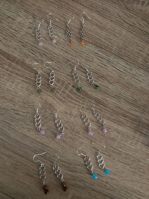 handmade heart Earrings