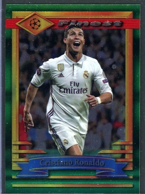 Κάρτα 2022-23 Topps Finest Flashbacks UEFA #77 Cristiano Ronaldo σαν καινούργια