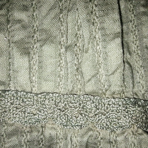 Bon'A Parte midi skirt olive green like new, 100% cotton