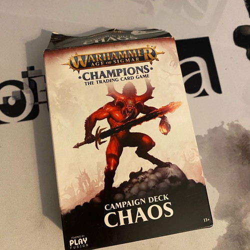 Warhammer Age of Sigmar sealed deck and booster pack new